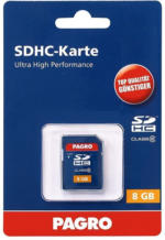 PAGRO DISKONT PAGRO SDHC Speicherkarte 8 GB