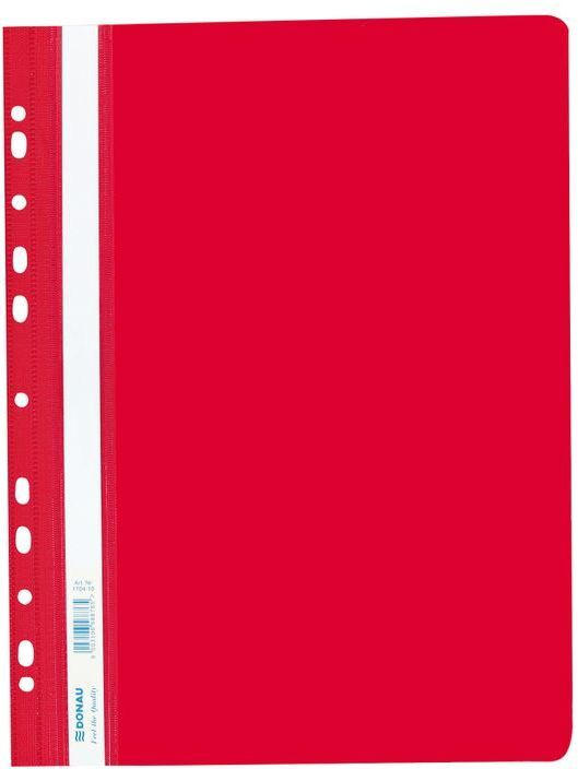 Donau Schnellhefter Multilochung A4, rot