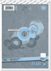 URSUS BASIC Notizblock A5 100 Blatt liniert