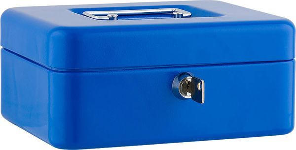 SAX Geldkassette ”M” 20 x 16 x 9 cm blau