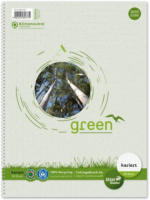 PAGRO DISKONT URSUS GREEN Collegeblock A4 ”Recycling” 80 Blatt 9 mm liniert