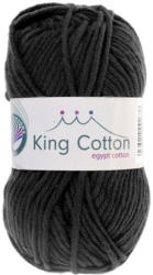 GRÜNDL Wolle ”King Cotton” 50g schwarz