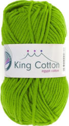 GRÜNDL Wolle ”King Cotton” 50g apfelgrün