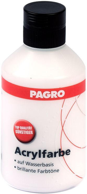PAGRO Acryl-Farbe 250 ml weiß
