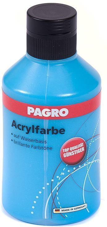 PAGRO Acryl-Farbe 250 ml cyan