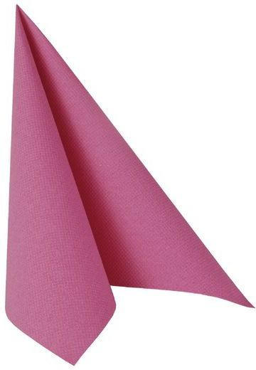 PAPSTAR Servietten ”Royal Collection” 20 Stück 1/4-Falz 40 x 40 cm fuchsia