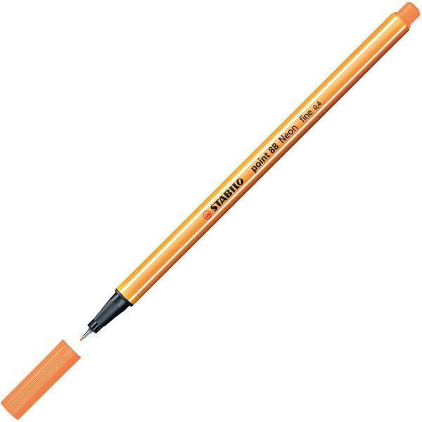 STABILO Fineliner "point 88 Neonfarbe" leuchtfarbenorange