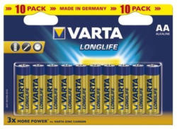 VARTA Longlife Mignon AA Batterie 10 Stück