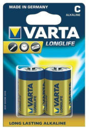 VARTA Longlife Baby C Batterie, 2 Stück