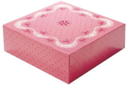 HOSTI Tortenkarton 32 x 32 x 11 cm rosa