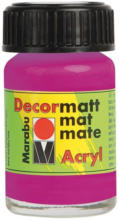 PAGRO DISKONT MARABU Acrylfarbe ”Decormatt Acryl” 15 ml magenta