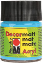 PAGRO DISKONT MARABU Acrylfarbe ”Decormatt Acryl” 50 ml hellblau