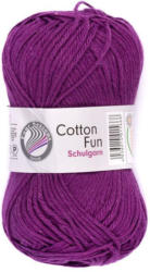 GRÜNDL Garn ”Cotton Fun” 50g purpur