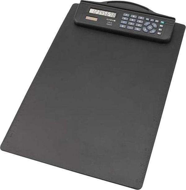 OLYMPIA Klemmbrett LCD 24 mit Taschenrechner