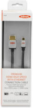 PAGRO DISKONT EDNET HDMI-Kabel für 4K und 3D vergoldet ”A auf Micro HDMI” 1,8 m