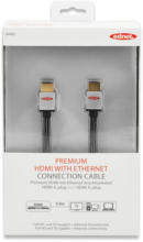 PAGRO DISKONT EDNET HDMI-Kabel für 4K und 3D vergoldet ”A ST/ST” 3 m