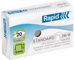 RAPID Heftklammern 26/6 1000 Stück