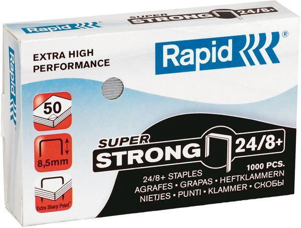 RAPID Heftklammern 24/8 1000 Stück