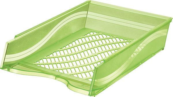 BENE Briefkorb A4 grün transparent