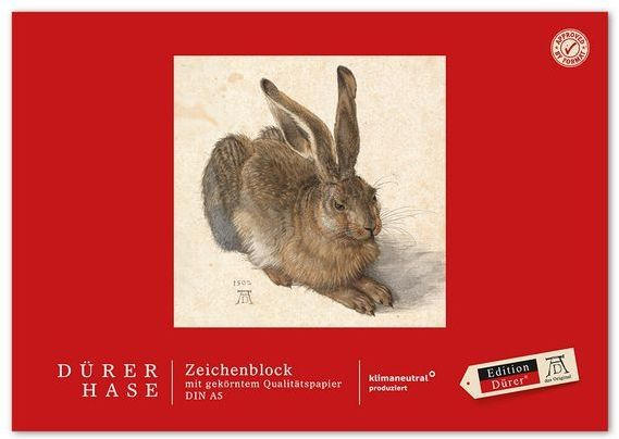 EDITION DÜRER Zeichenblock A5 gekörnt 18 Blatt