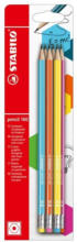 PAGRO DISKONT STABILO Bleistift mit Radierer "pencil 160" Härtegrad HB 6er Pack