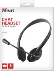 TRUST Chat Headset "Primo" für PC & Laptop schwarz