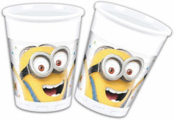 Becher ”Minions - Ballon Party” 0,2 Liter 8 Stück