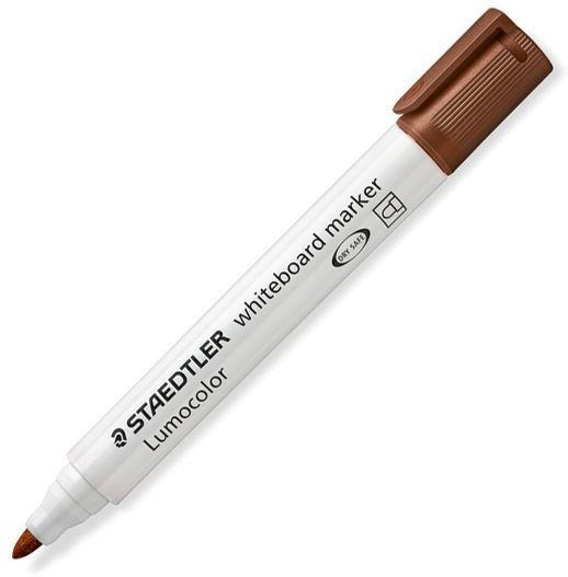 STAEDTLER Whiteboard Marker ”Lumocolor” 2 mm braun