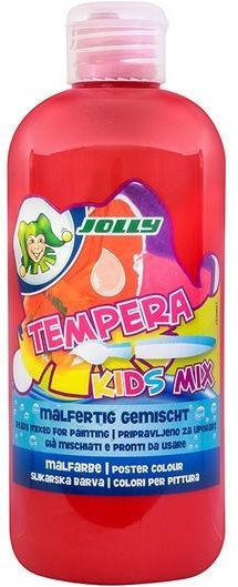 JOLLY Malfarbe ”Tempera Kids Mix” 500 ml kaminrot