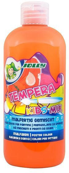 JOLLY Malfarbe ”Tempera Kids Mix” 500 ml hellorange