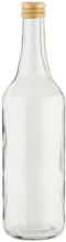 PAGRO DISKONT Glasflasche mit Schraubverschluss 700 ml 6 Stück