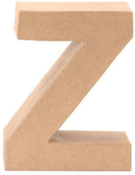 Papp-Buchstabe ”Z” 17,5 cm natur