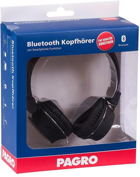 PAGRO Bluetooth Kopfhörer schwarz