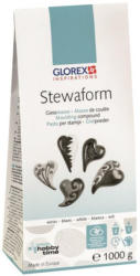 GLOREX Gießmasse Stewaform 1 kg weiß