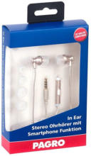 PAGRO DISKONT PAGRO In Ear Stereo-Ohrhörer mit Handy-Funktion gold