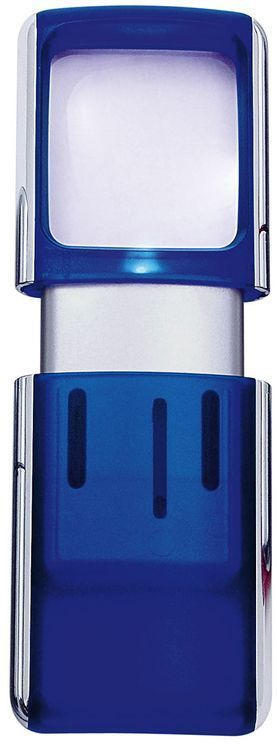 WEDO Lupe mit LED-Beleuchtung blau