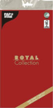 PAGRO DISKONT PAPSTAR Tischdecke ”Royal Selection” 120 x 180 cm rot