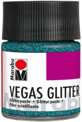 MARABU Glitterpaste ”Vegas Glitter” 50 ml aquablau