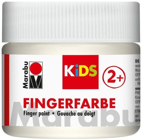 MARABU Kids Fingerfarbe 100 ml weiß