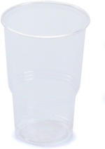 PAGRO DISKONT PAPSTAR Trinkbecher ”Pure” 0,25 ml transparent