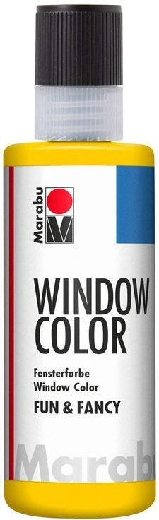 MARABU Window Color ”Fun & fancy” 80 ml gelb