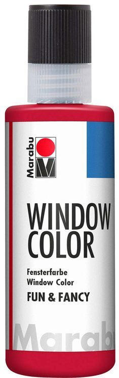 MARABU Window Color ”Fun & fancy” 80 ml kirschrot