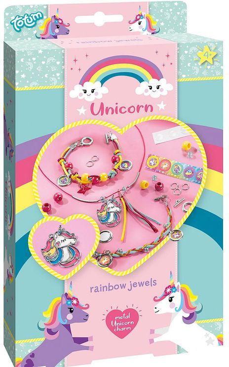 TOTUM Schmuckset ”Einhorn” bunt