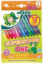 JOLLY Fasermaler ”Superstars One” 12 Stück mehrere Farben