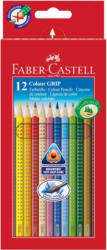 FABER-CASTELL Buntstifte ”Grip” 12 Stück wasservermalbar