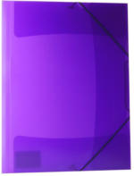 PAGRO DISKONT Gummizugmappe ”Opaline” A4 violett