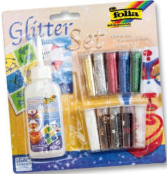 FOLIA Glitter-Set 11-teilig