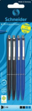 PAGRO DISKONT SCHNEIDER Kugelschreiber ”K15” 4 Stück mehrere Farben