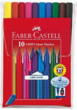 PAGRO DISKONT FABER-CASTELL Fasermaler ”GRIP Colour” 10 Stück mehrere Farben