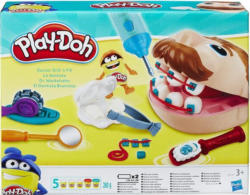 PLAY-DOH Knetset ”Dr. Wackelzahn” 12 Teile bunt